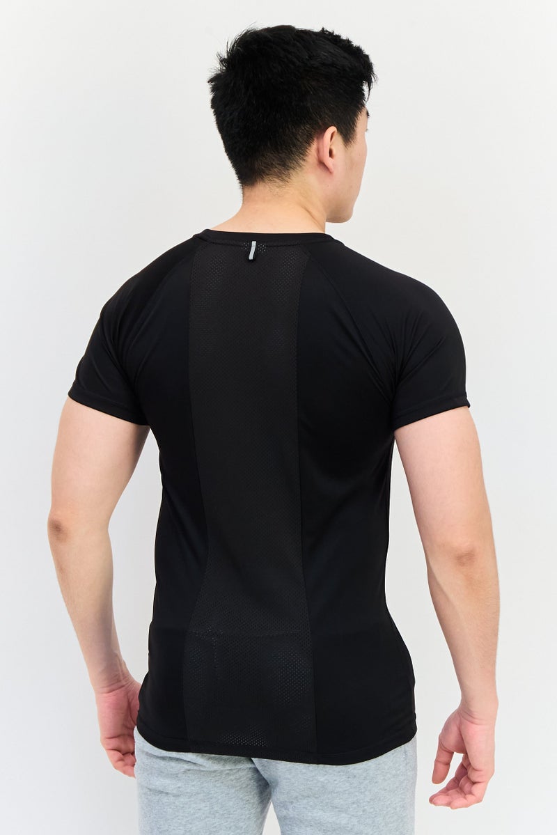 PUMA Men Sportswear Fit Short Sleeves Training T-shirt, Black - Image 2