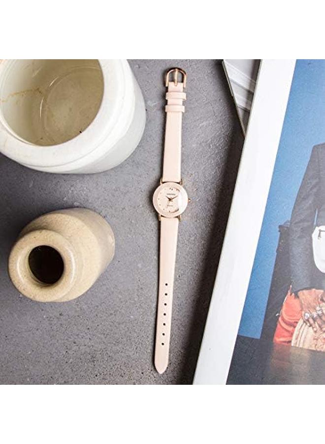 Armitron Women's 75 2447 Diamond Accented Leather Strap Watch - Image 2