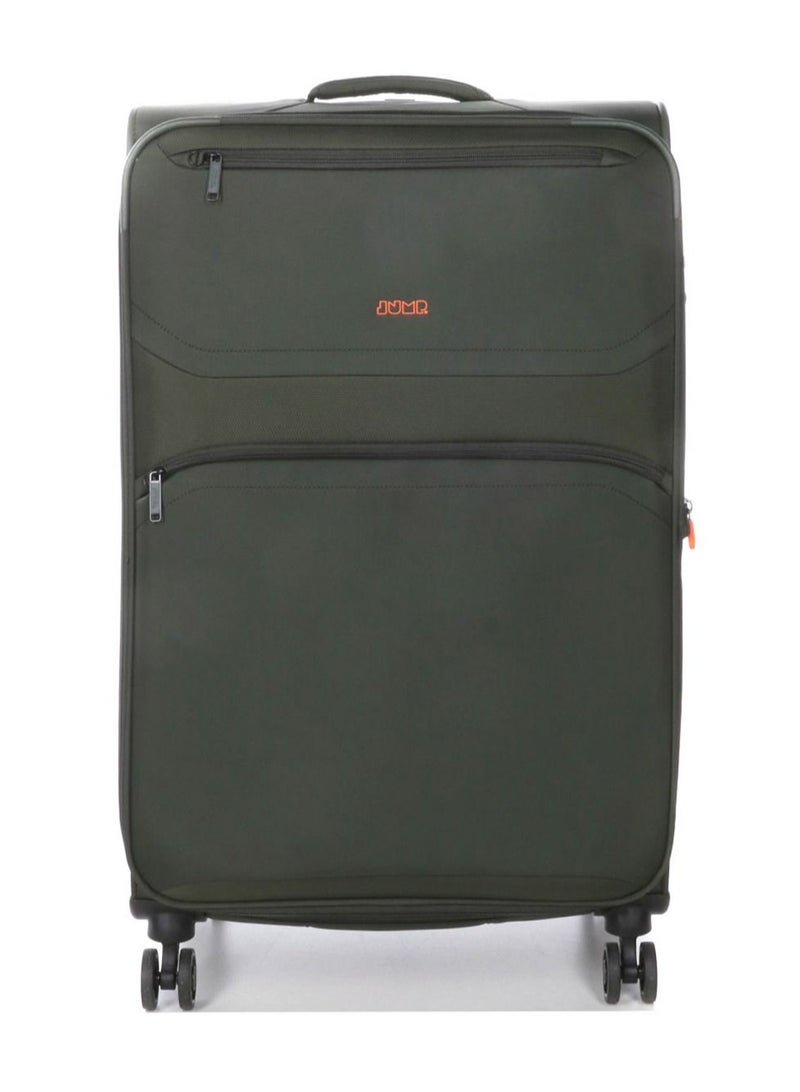 Jump Moorea 2 Soft Expandable Suitcase Luggage Trolley 76 cm Large Khaki - Image 5