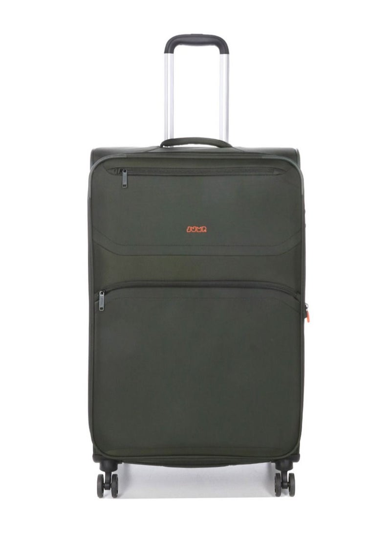 Jump Moorea 2 Soft Expandable Suitcase Luggage Trolley 76 cm Large Khaki - Image 2