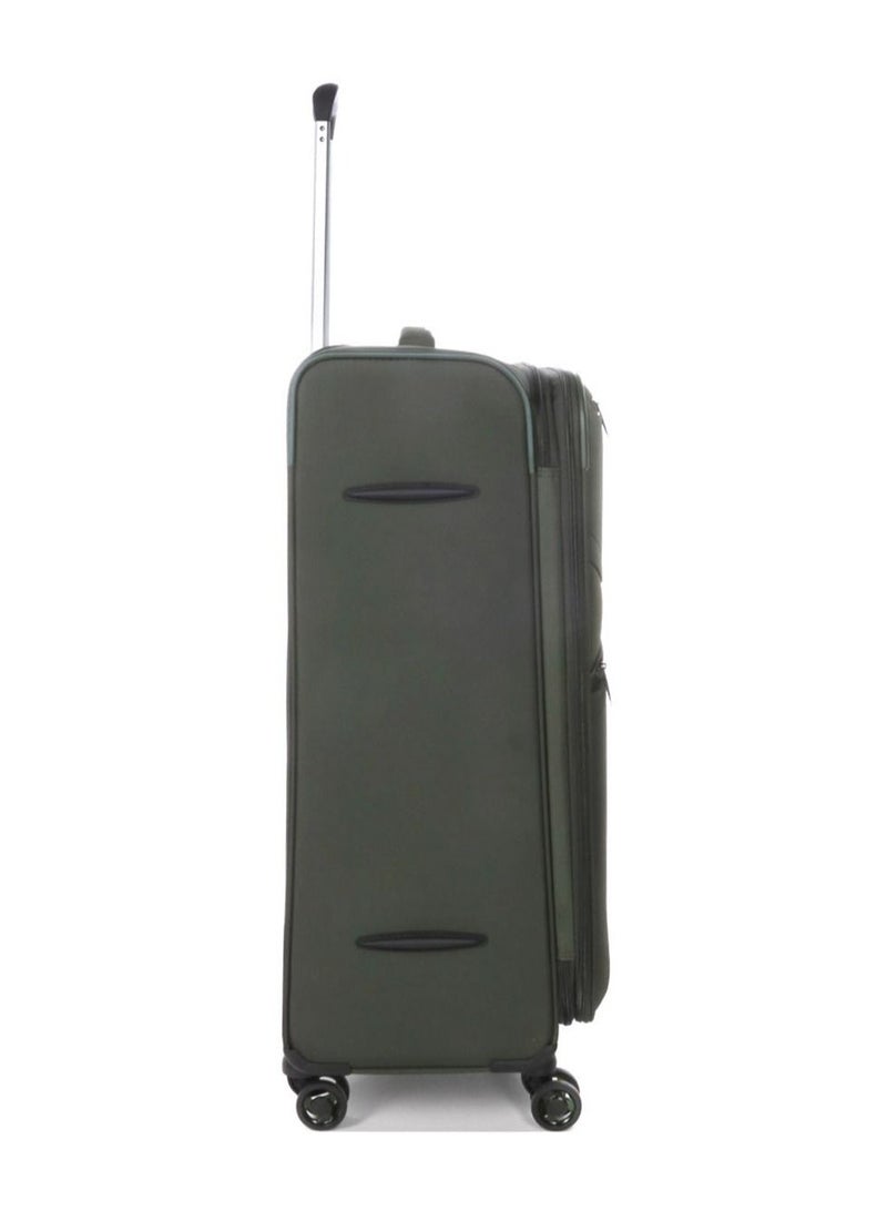 Jump Moorea 2 Soft Expandable Suitcase Luggage Trolley 76 cm Large Khaki - Image 4