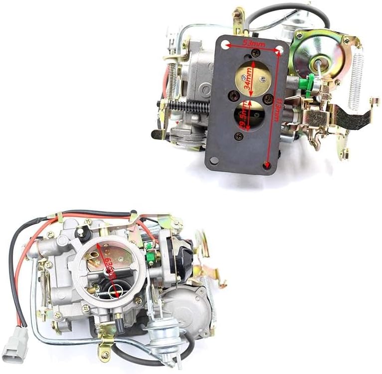 PARTOL 4AF Carburetor for Toyota Corolla 4AF 1987-1991 1.6L 2 Barrel Engine Carb - Automatic Choke - Image 4