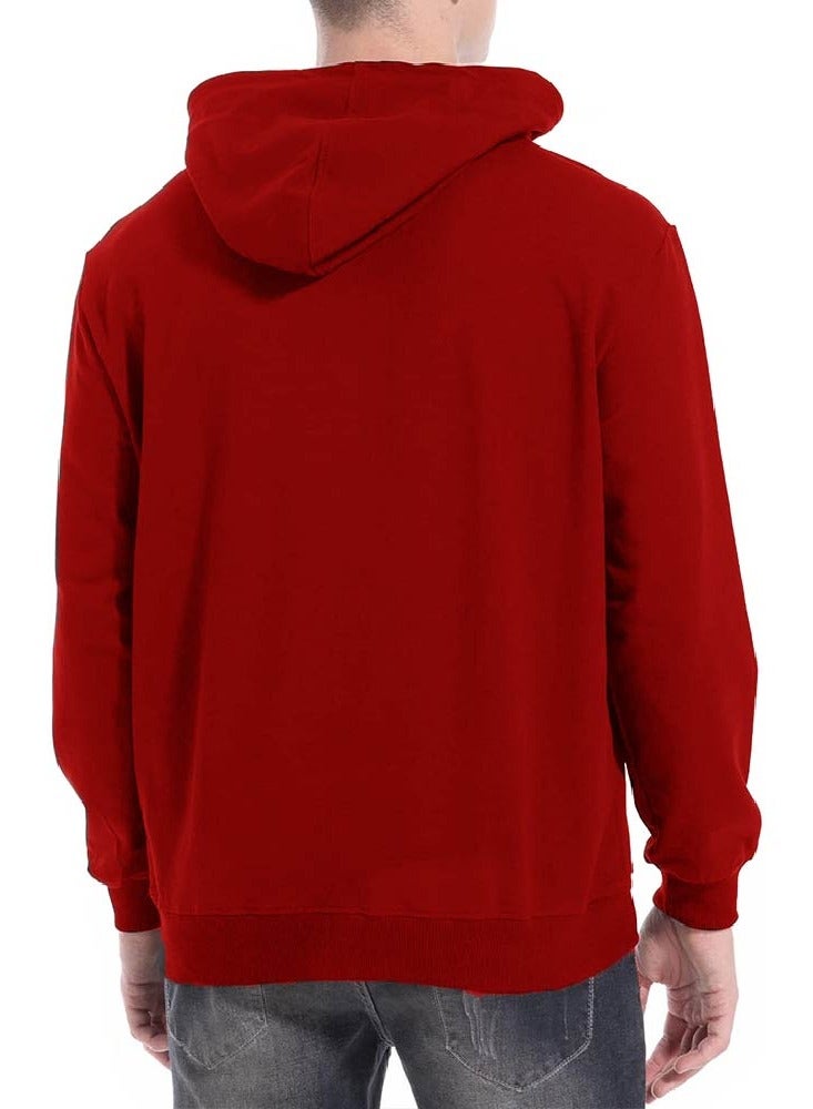 Men's Online Gaming Hoodie - Soft Cotton Pullover with Gaming-Themed Design - Long Sleeve with Drawstring and Kangaroo Pockets - Perfect for Travel, Gamers - Image 3