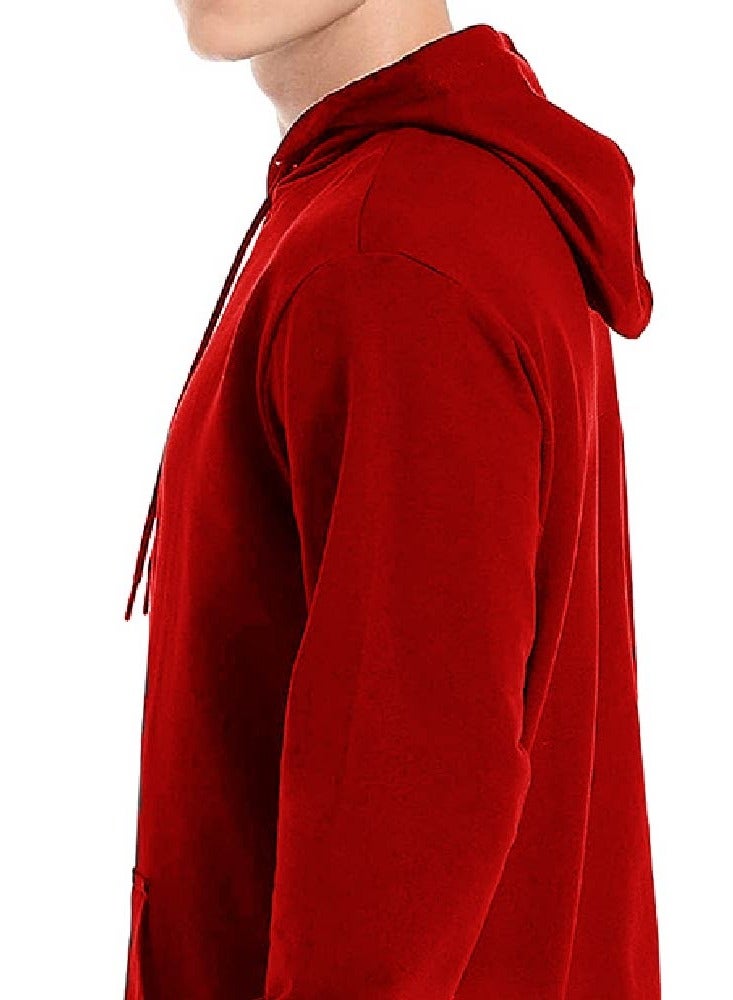 Men's Online Gaming Hoodie - Soft Cotton Pullover with Gaming-Themed Design - Long Sleeve with Drawstring and Kangaroo Pockets - Perfect for Travel, Gamers - Image 5