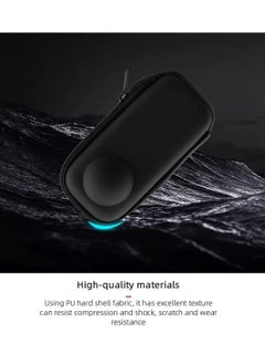 O Ozone Mini Storage Bag for Insta360 X4, Portable Protective Case Cover Carrying Shell Box Skin for Insta360 X4 Sports Action Camera Accessories - Black  - Image 2