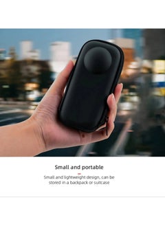 O Ozone Mini Storage Bag for Insta360 X4, Portable Protective Case Cover Carrying Shell Box Skin for Insta360 X4 Sports Action Camera Accessories - Black  - Image 4