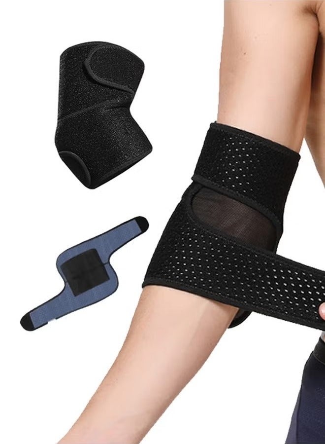 Generic Elbow Support, Elbow Brace, Adjustable Elbow Sleeve, Tennis Elbow Sleve, Arm Wrap Strap, Sleve for Elbow Sleeve for Gym  - Image 1