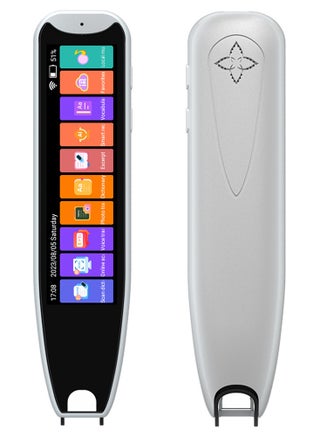 Upgraded Scan Reader Pen, Portable 134 Language Translator Device, Scan Reader Pen for Voice Translator Device, Wi-Fi Wireless Reading Pen for Dyslexia, Wireless Language Translator (White) - pzsku/Z7C6C618C371444284894Z/45/_/1726295580/d8a05441-ec85-4ede-b327-77727e6c04a2