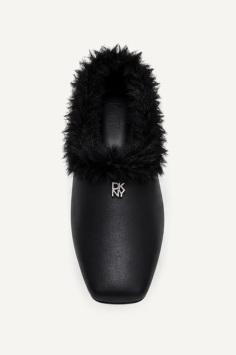 DKNY  DELMAR MULE FUR WIDE for Women | Best Price UAE