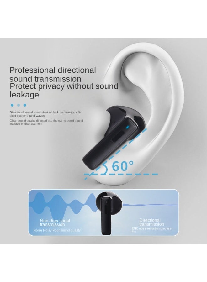 Neutral Bluetooth Earbuds Wireless Noise Cancelling Long-wearing Pain-free In-ear Wireless Stereo Dual Private Mold Customization - Image 4