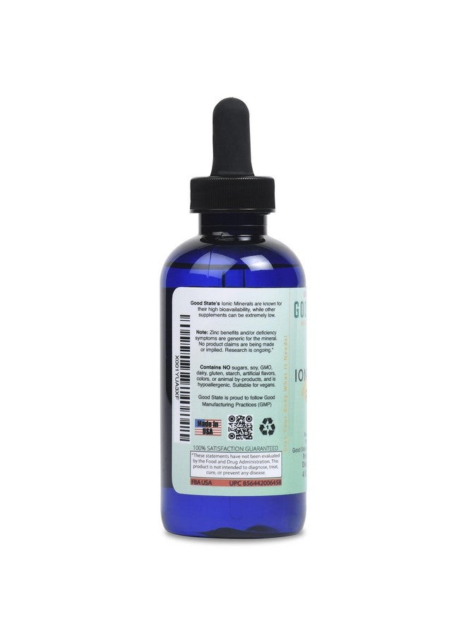 Good State Good State | Liquid Ionic Zinc Plus - Ultra Concentrate (10 Drops Equal 15 mg - 200 Servings per Bottle)  - Image 3