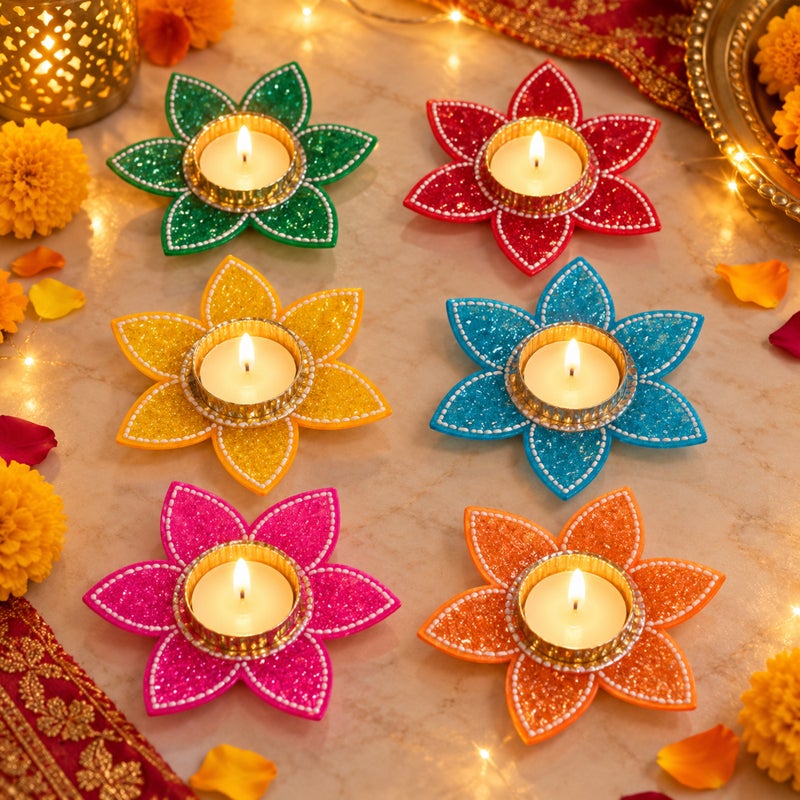 Decorative Tealight Holder for Diwali - CAD008 - Image 4