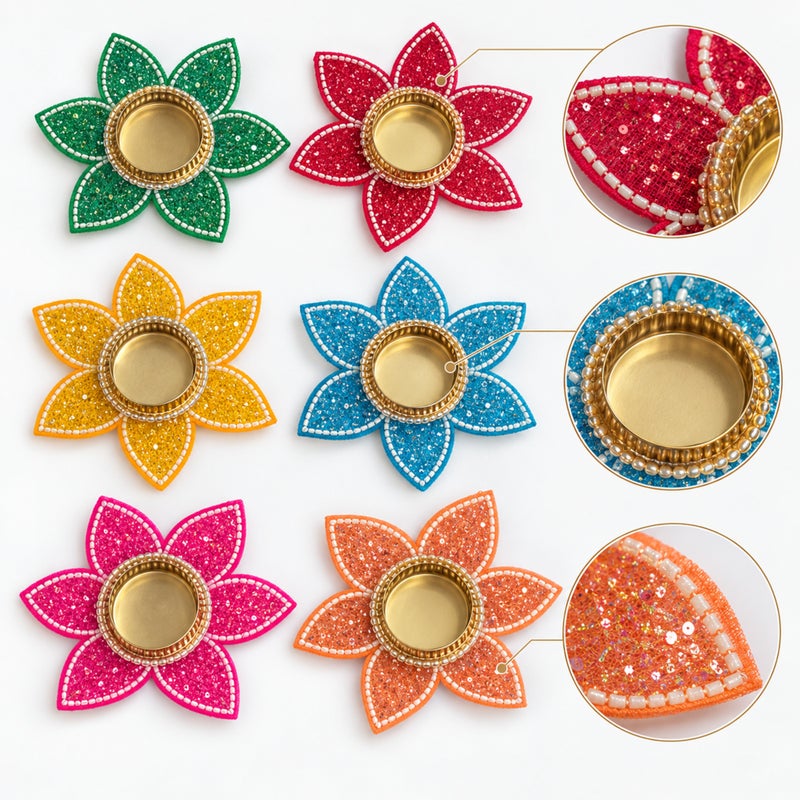 Decorative Tealight Holder for Diwali - CAD008 - Image 3