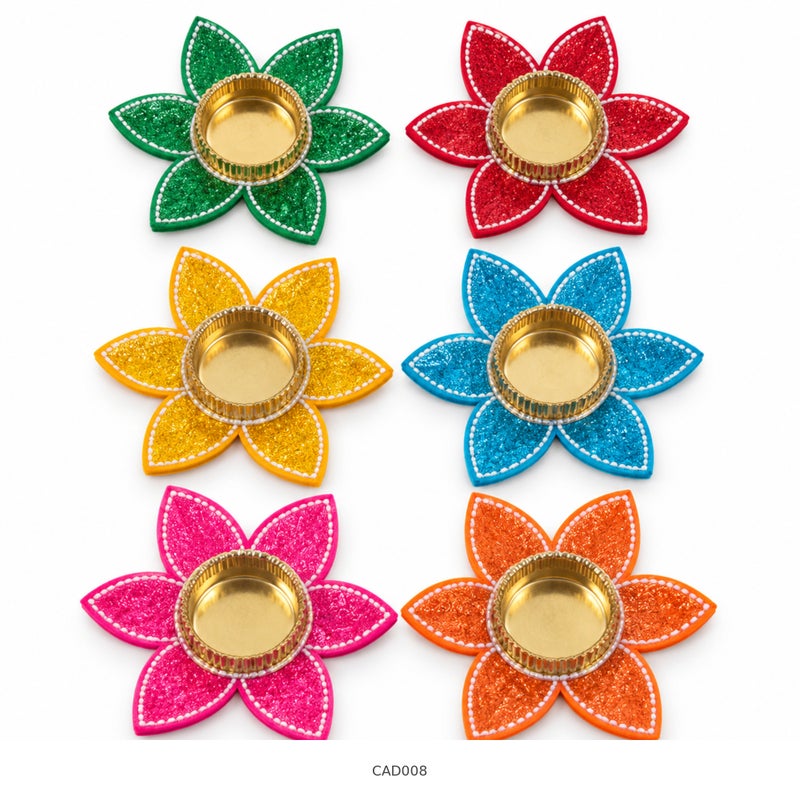Decorative Tealight Holder for Diwali - CAD008 - Image 1