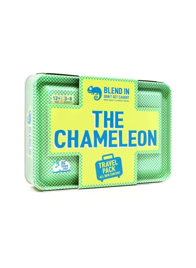 BIG POTATO The Chameleon Travel: The Award-Winning Spot-The-Imposter Board Game in a Travel Friendly Tin with 20 New topics - Image 1