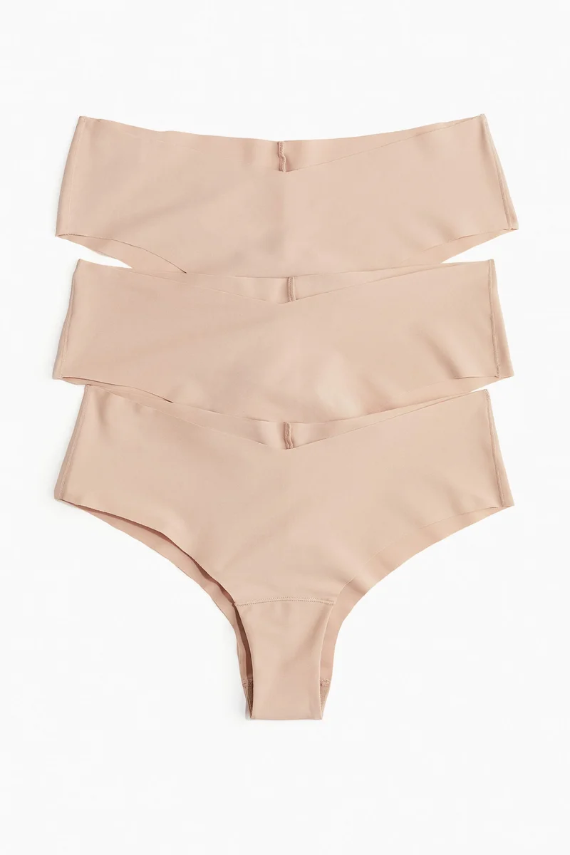 H&M 3-Pack Invisible Hipster Briefs