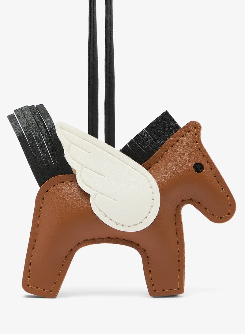 جينجر Horse Shaped Bag Charm