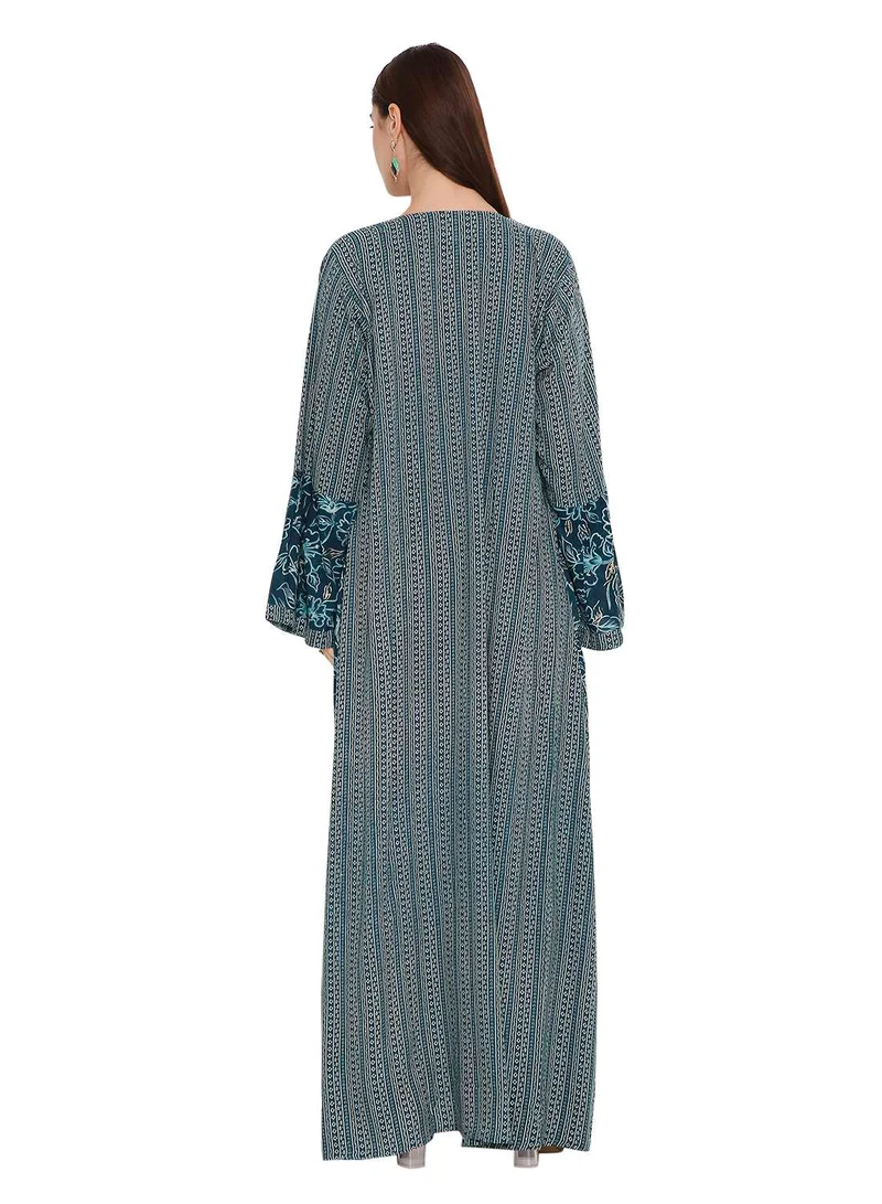 HANA & SARA long traditional kaftan jalabia dress in traditional design