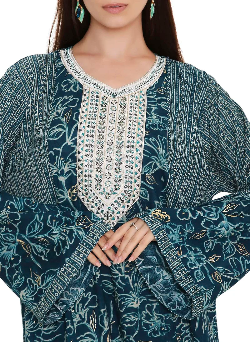 HANA & SARA long traditional kaftan jalabia dress in traditional design