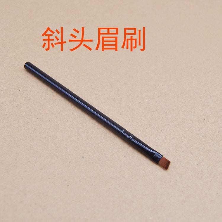 Ready Stock Single Lip Brush Concealer Brush Oblique Head Eyebrow Brush Eye Shadow Brush Lipstick Brush Makeup Brush Beauty Tool Portable - Image 5
