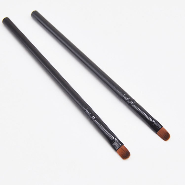 Ready Stock Single Lip Brush Concealer Brush Oblique Head Eyebrow Brush Eye Shadow Brush Lipstick Brush Makeup Brush Beauty Tool Portable - Image 2