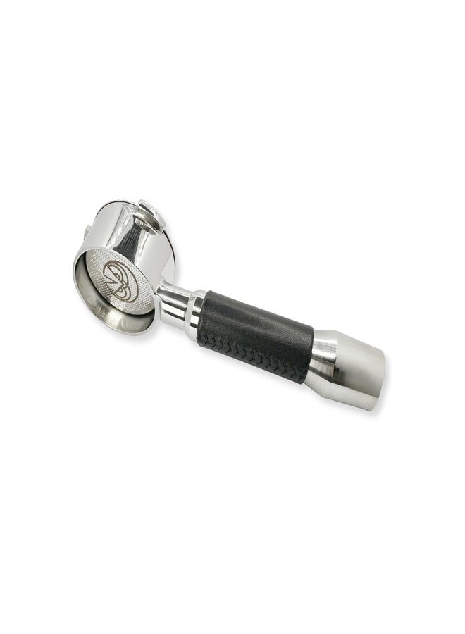 Verybarista 54mm Bottomless Portafilter with leather handle, IMS Precision Filter Basket. Compatible with 54mm Breville, Sage Espresso machines - Image 4
