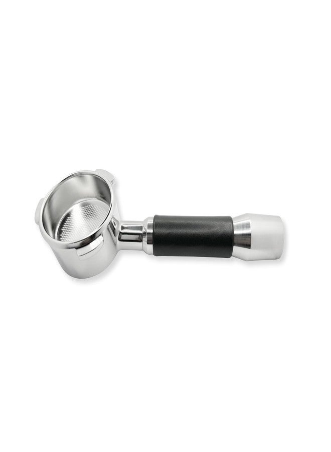 Verybarista 54mm Bottomless Portafilter with leather handle, IMS Precision Filter Basket. Compatible with 54mm Breville, Sage Espresso machines - Image 3