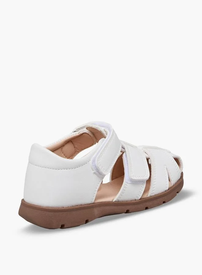 LBL By Shoexpress WHITE Boys Hook & Loop Sandals for Men | Best Price UAE
