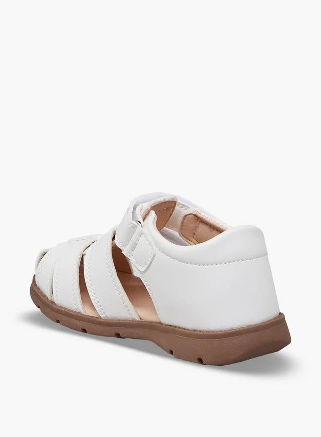 LBL By Shoexpress WHITE Boys Hook & Loop Sandals for Men | Best Price UAE