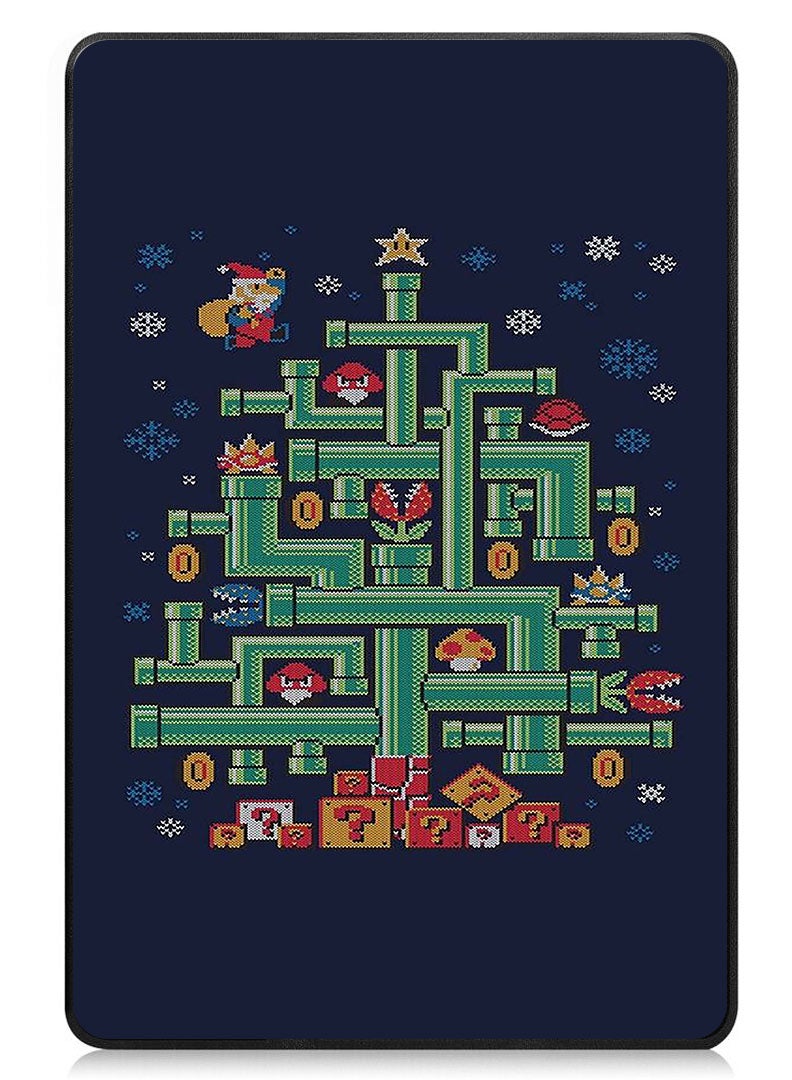 Theodor Protective Flip Case For Lenovo Tab M11 (2024) With Trifold Stand Auto Wake Sleep Shockproof Cover Mario 1 - Image 1