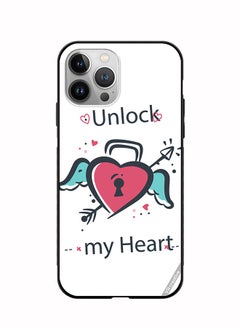 Protective Case Cover For Apple iPhone 11 Pro Unlock My Heart Design Multicolour