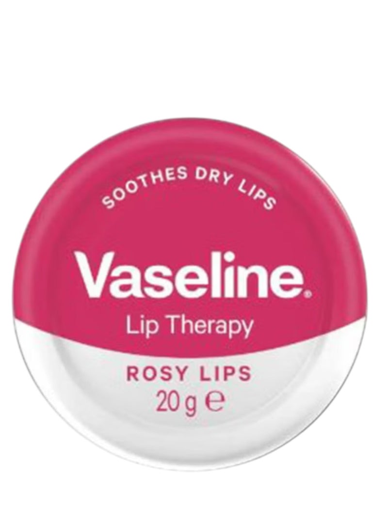 Vaseline Lip Therapy Rosy Lip Balm 2 Piecese 20grams - Image 2
