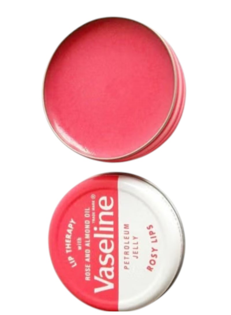 Vaseline Lip Therapy Rosy Lip Balm 2 Piecese 20grams - Image 4