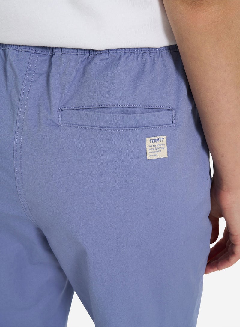 Termit Women's Jogger Pants Blueberry , 98% Cotton, 2% Elastane, Comfortable Fit, 3 Pockets for Skateboarding & Active Lifestyle - Image 5