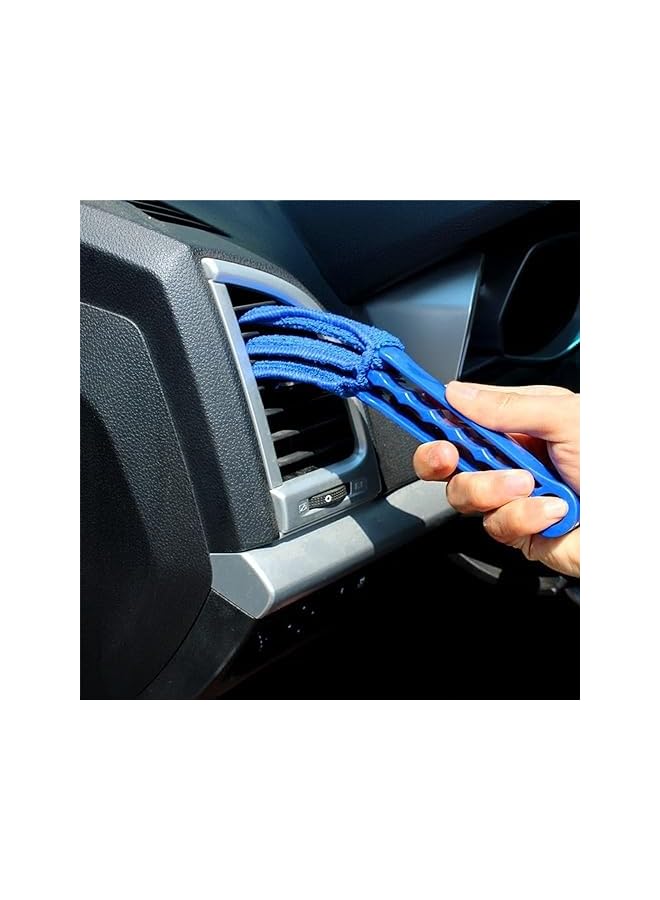 PROMASS Window Blinds Duster, 3 Pack Brush for Air Conditioner shutters Dust Collector Cleaning Cloth Tool with 3 Microfiber - Image 3