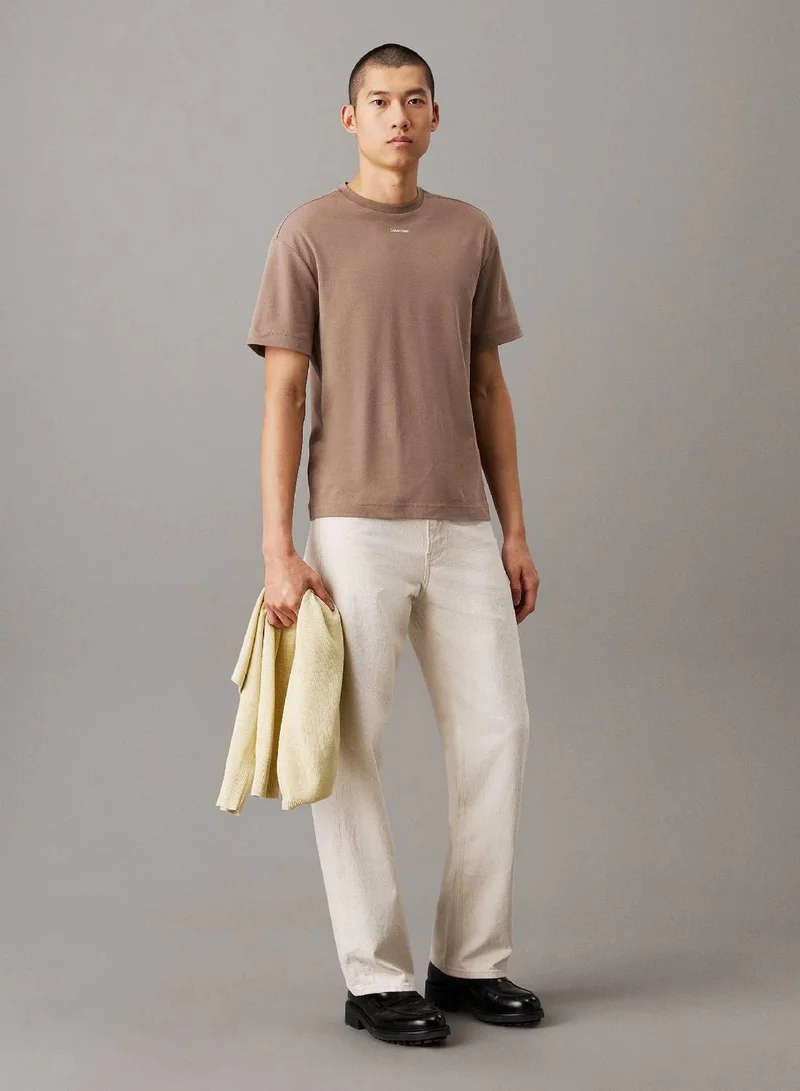 Calvin Klein Relaxed Cotton Interlock T-shirt