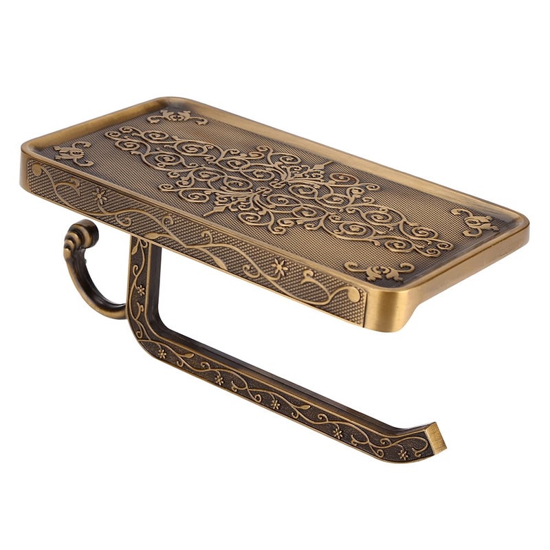 Multi-scene tissue roll rack (for living room, bathroom, kitchen, toilet) gold - Image 5