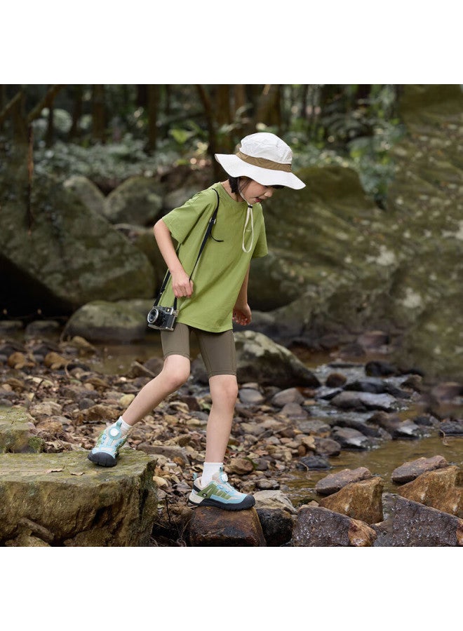 Ebaer Children'S Short-Sleeve T-Shirt, Summer New Style, Boys' Cool-Feeling T-Shirt, Girls' Printed Top, Spring Bud Green, 120 - Image 3