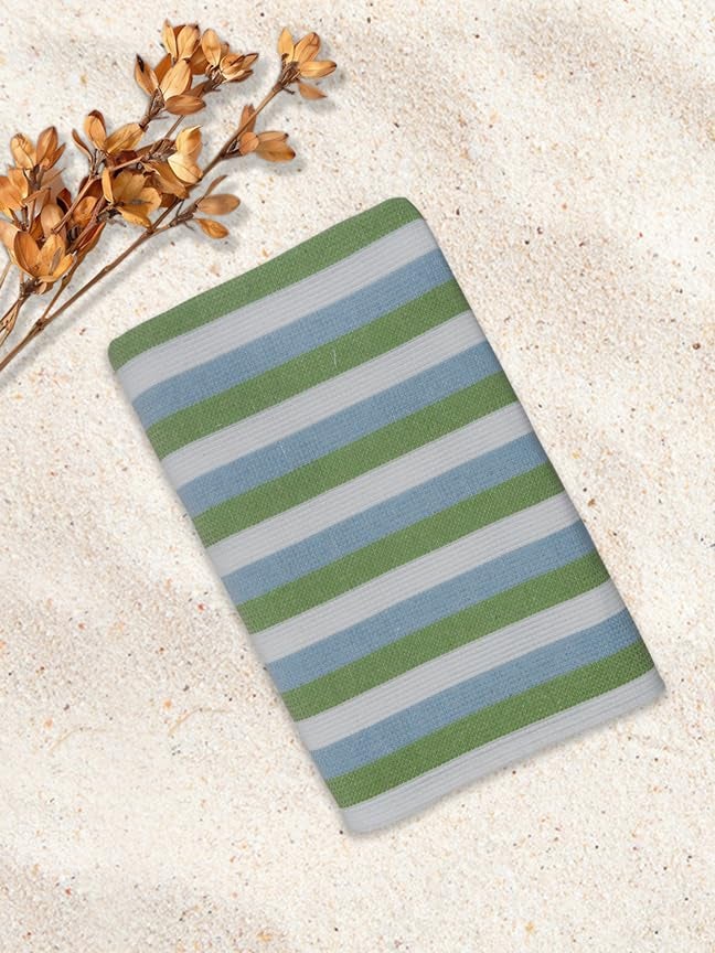 Athom Living Iris Cotton Bath Towel Soft Absorbent Lightweight 75 x 150 cm Ideal for Home Gym and Travel Qty of 4 - Image 4