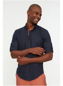 Shirt - Dark blue - Slim fit