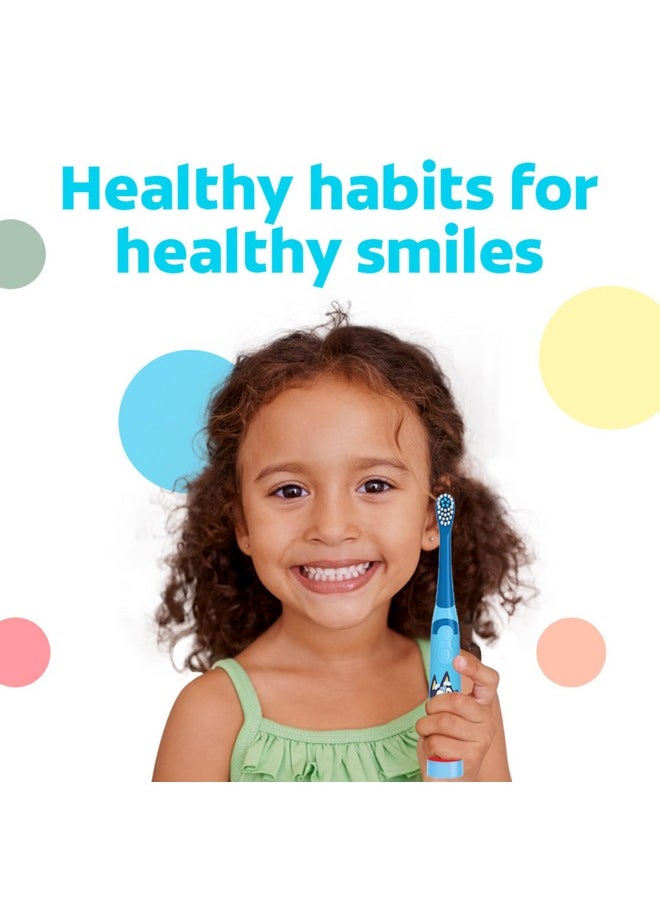 Colgate - Olgate Kids Cavity Protection Toothpaste Bluey Kids Toothpaste With Fluoride Helps Fight Cavities Safe For Ages 2+ Mild Bubble Fruit Flavor Sugar Free Kids Fluoride Toothpaste 4.6 Oz Tube - Image 1