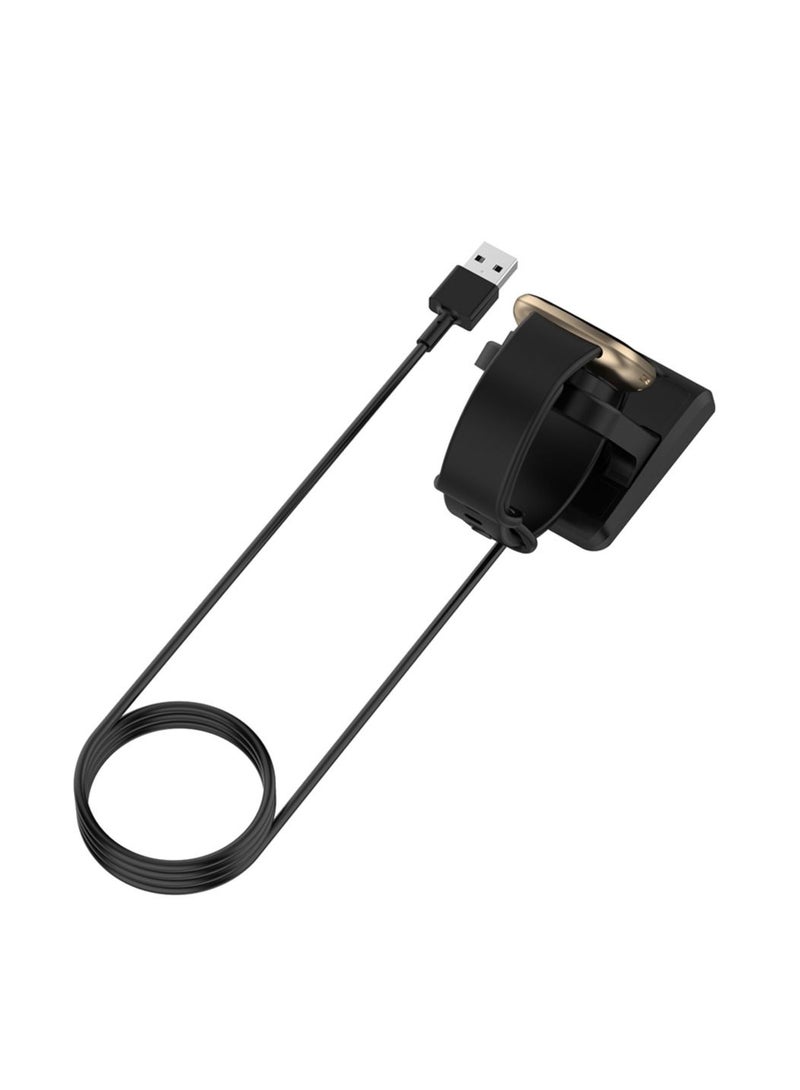 Charger Dock for Fitbit Sense/Sense 2/Fitbit Versa 4/Fitbit Versa 3, USB Charging Cable Cord Magnetic Dock Stand for Sense/Sense 2/Versa 3/Versa 4 Smartwatch - Image 4