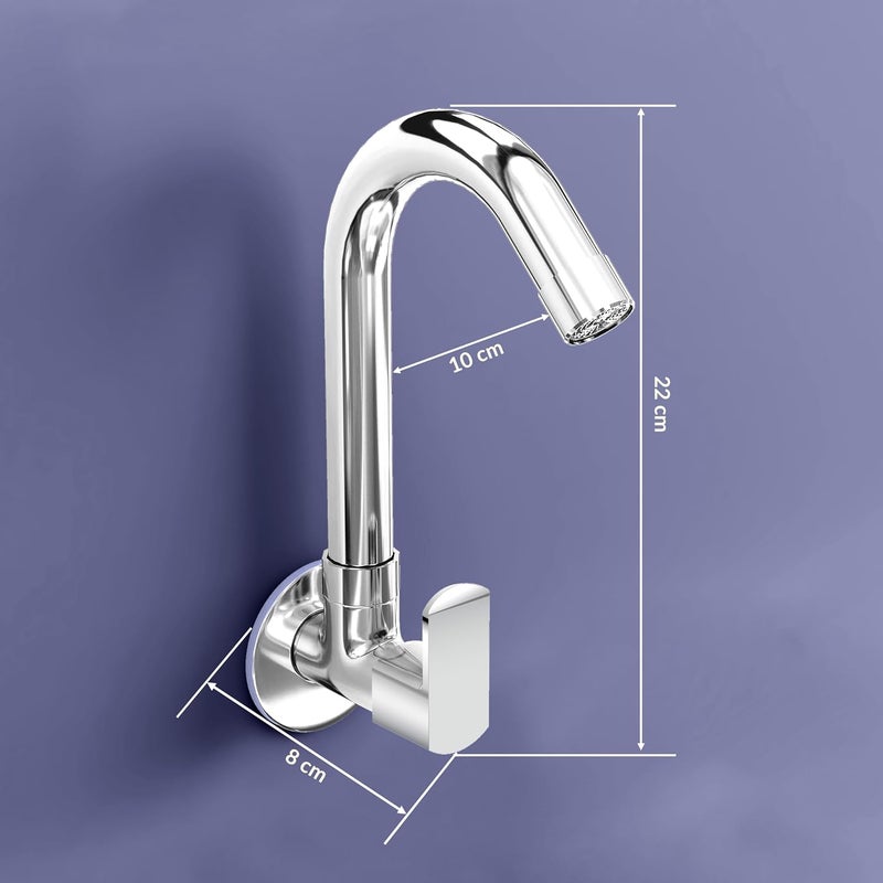 Planet Single Lever Kitchen Tap with WaterSaving TechnologySink Tap for Kitchen and Bathroom Accessories Pack of 1 APS1287 Chrome Finish - Image 3