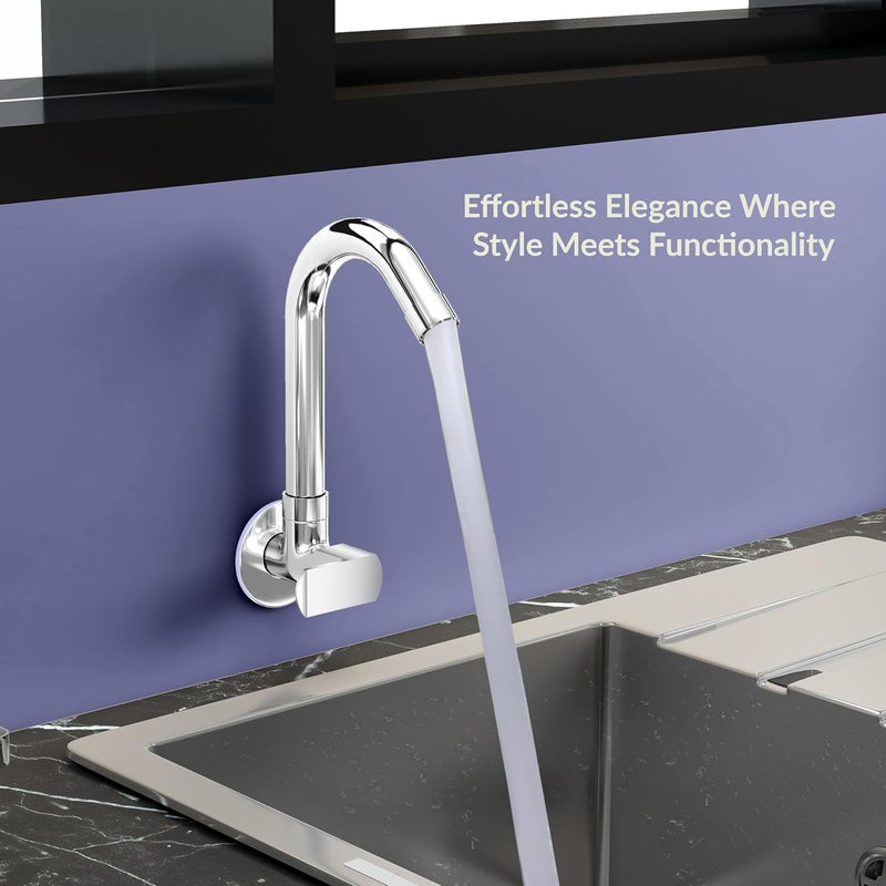 Planet Single Lever Kitchen Tap with WaterSaving TechnologySink Tap for Kitchen and Bathroom Accessories Pack of 1 APS1287 Chrome Finish - Image 5