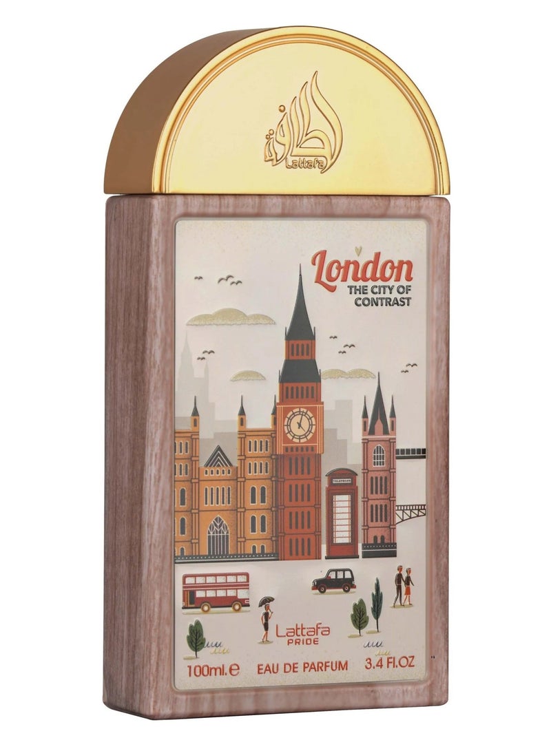 لطافة لندن مدينة التناقضات، عطر مركز ١٠٠ مل - Image 2