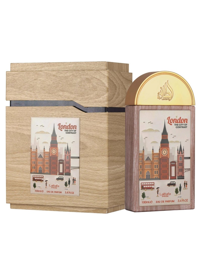 لطافة لندن مدينة التناقضات، عطر مركز ١٠٠ مل - Image 1