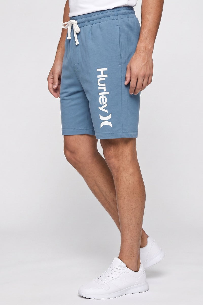 Hurley Men Sportswear Fit Drawstring Outdoor Shorts, Slate Blue - Image 3