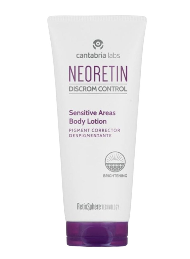 Neoretin Discrom Control Sensitive Areas Body Lotion 100ml - Image 1