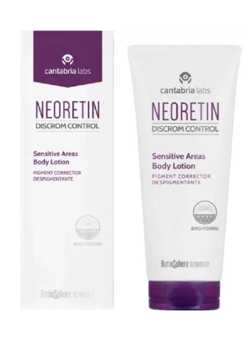 Neoretin Discrom Control Sensitive Areas Body Lotion 100ml - Image 2
