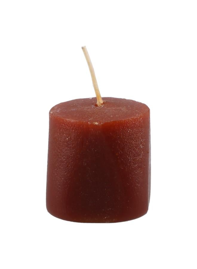 CANDLE-LITE Cinnamon Pecan Swirl Fragrance Votive Candle Brown 1.5 X 2Inch 1276549